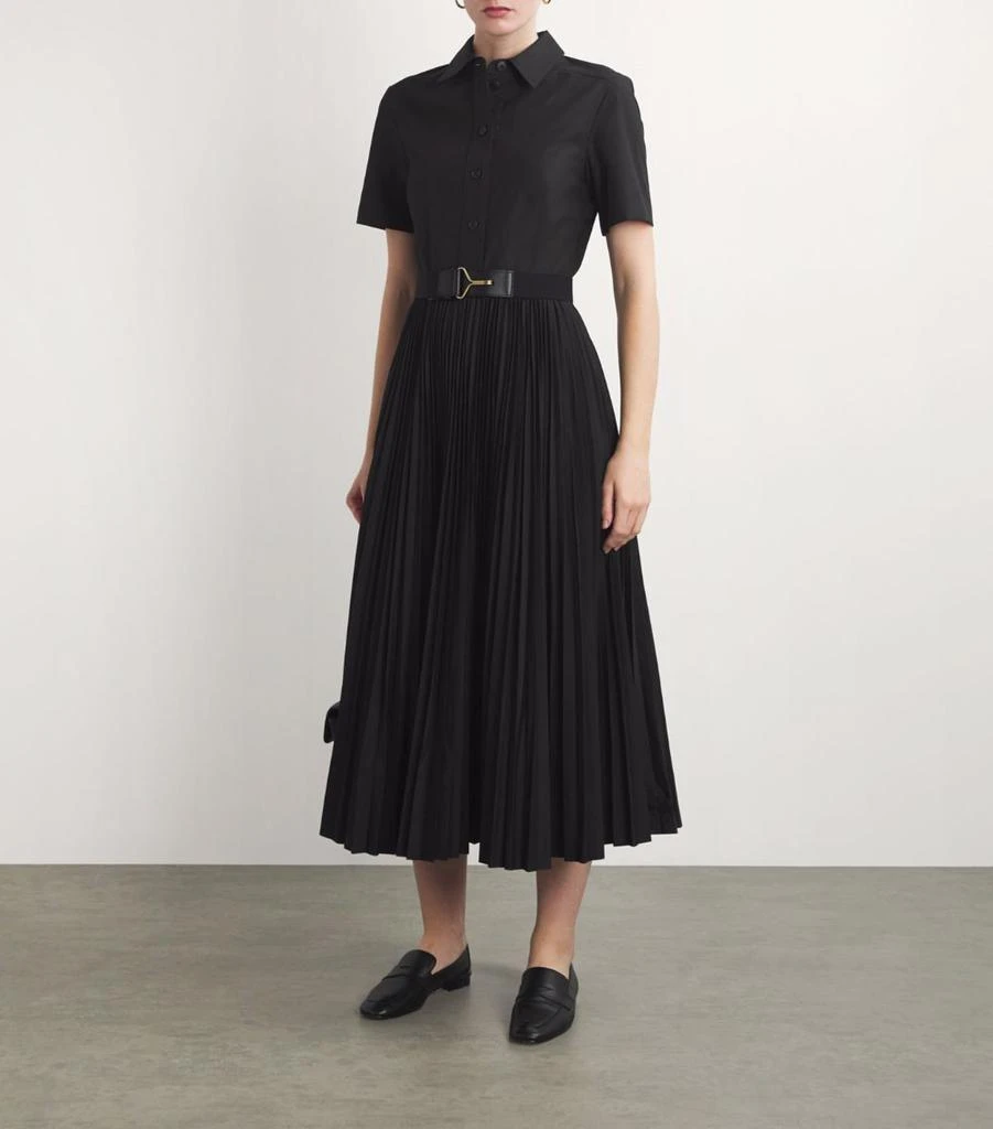 Tory Burch Poplin Pleated Shirt Dress 2