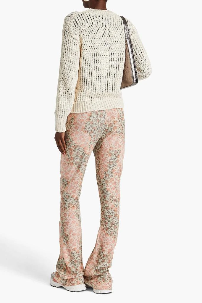 Acne Studios Crocheted cotton sweater 3