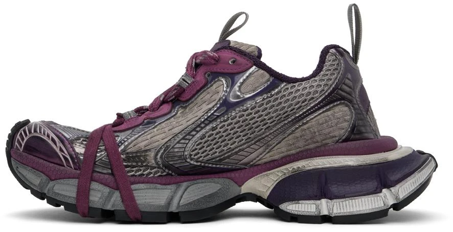 Balenciaga Purple & Gray 3XL Sneakers 3