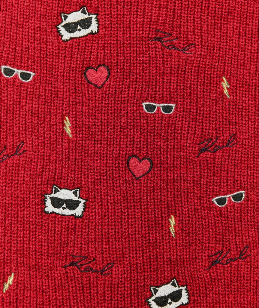 Karl Lagerfeld Paris CATE PINS EMBROIDERY SCARF 3