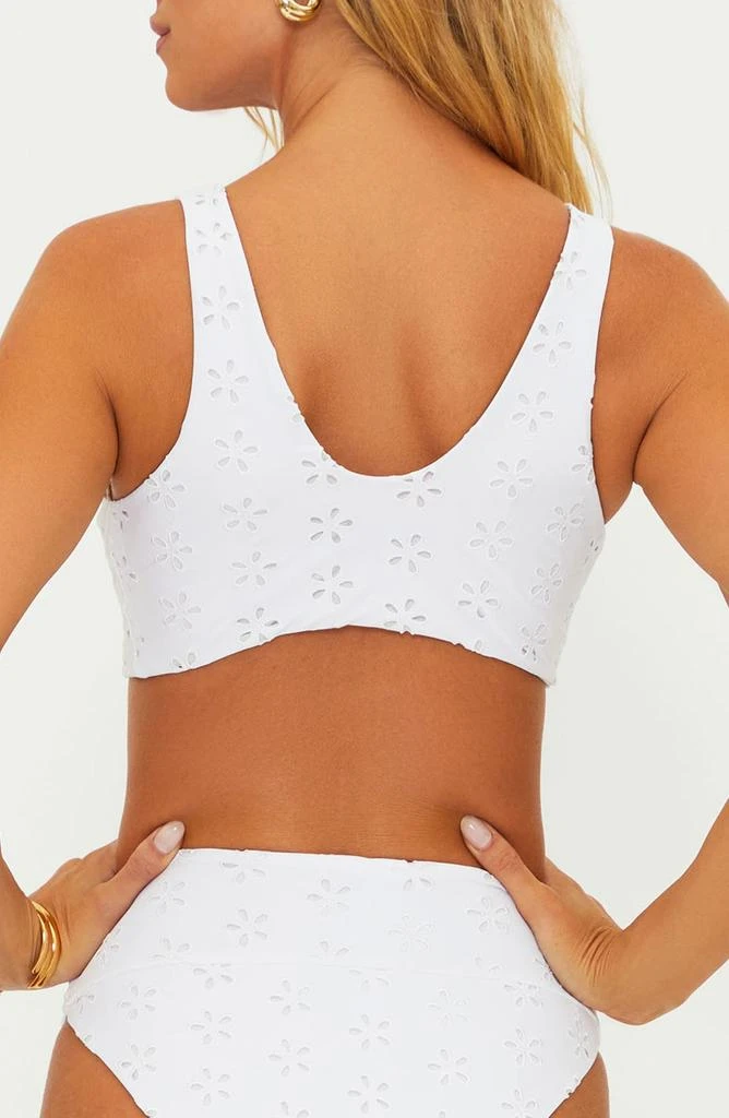 Beach Riot Dallas Tie Front Bikini Top 2