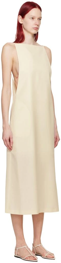 AURALEE Off-White Low Back Maxi Dress 2