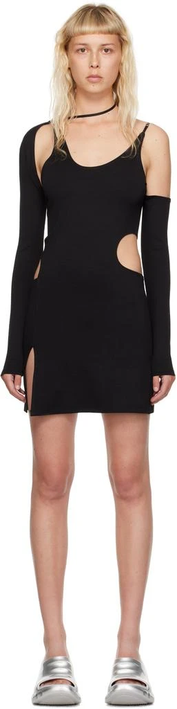 HELIOT EMIL Black Seemly Minidress 1