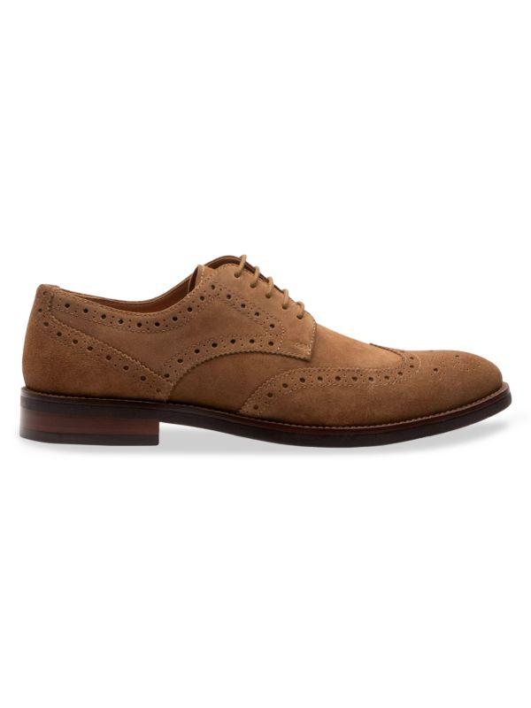 Gordon Rush Concord Suede Wingtip Brogues