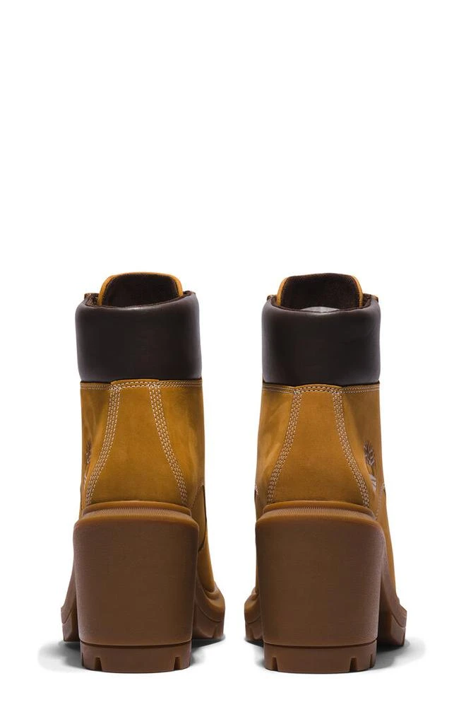 Timberland Women's Wheat Allington Heights Mid Lace-Up Boots 5