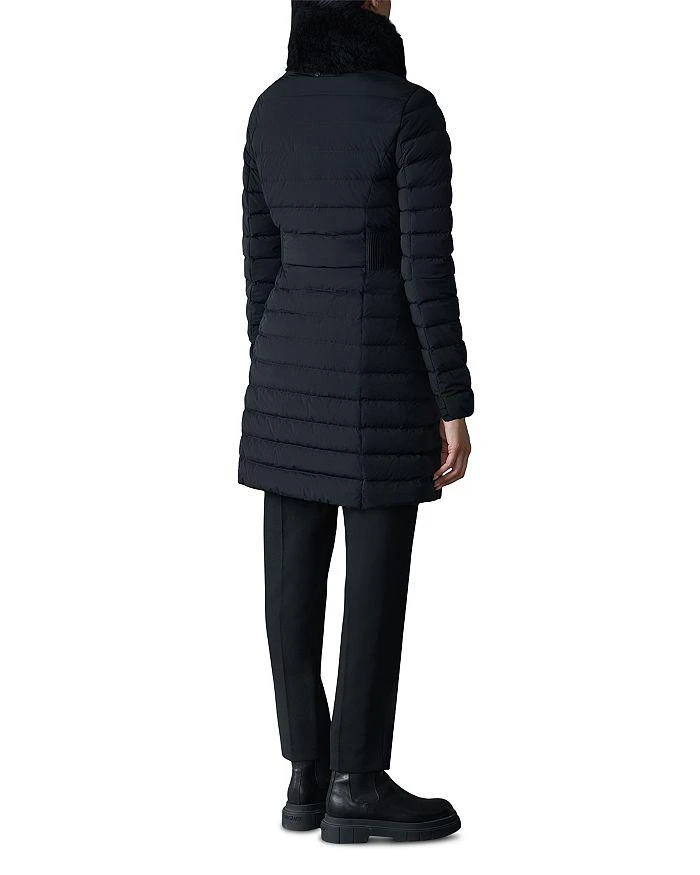 Mackage Lyris Shearling Collar Puffer Down Coat 4