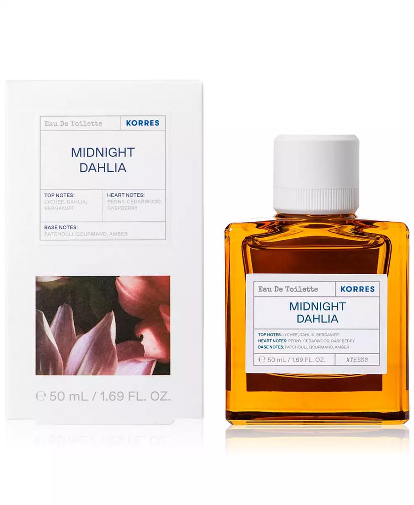 KORRES Midnight Dahlia Eau de Toilette, 1.69-oz.