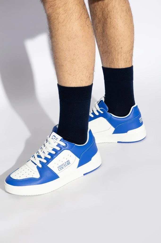 Versace Sneakers with printed logo 2
