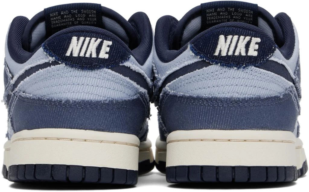 NIKE Navy Dunk Low Retro SE Sneakers 2