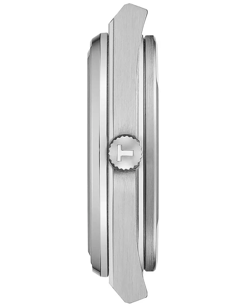Tissot Men's Swiss Automatic PRX White Rubber Strap Watch 40mm 2