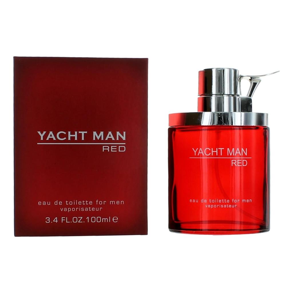 MYRURGIA Yacht Man Red by , 3.4 oz Eau De Toilette Spray for Men