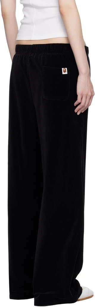Bape Black Crystal Stone Ape Head Lounge Pants 3