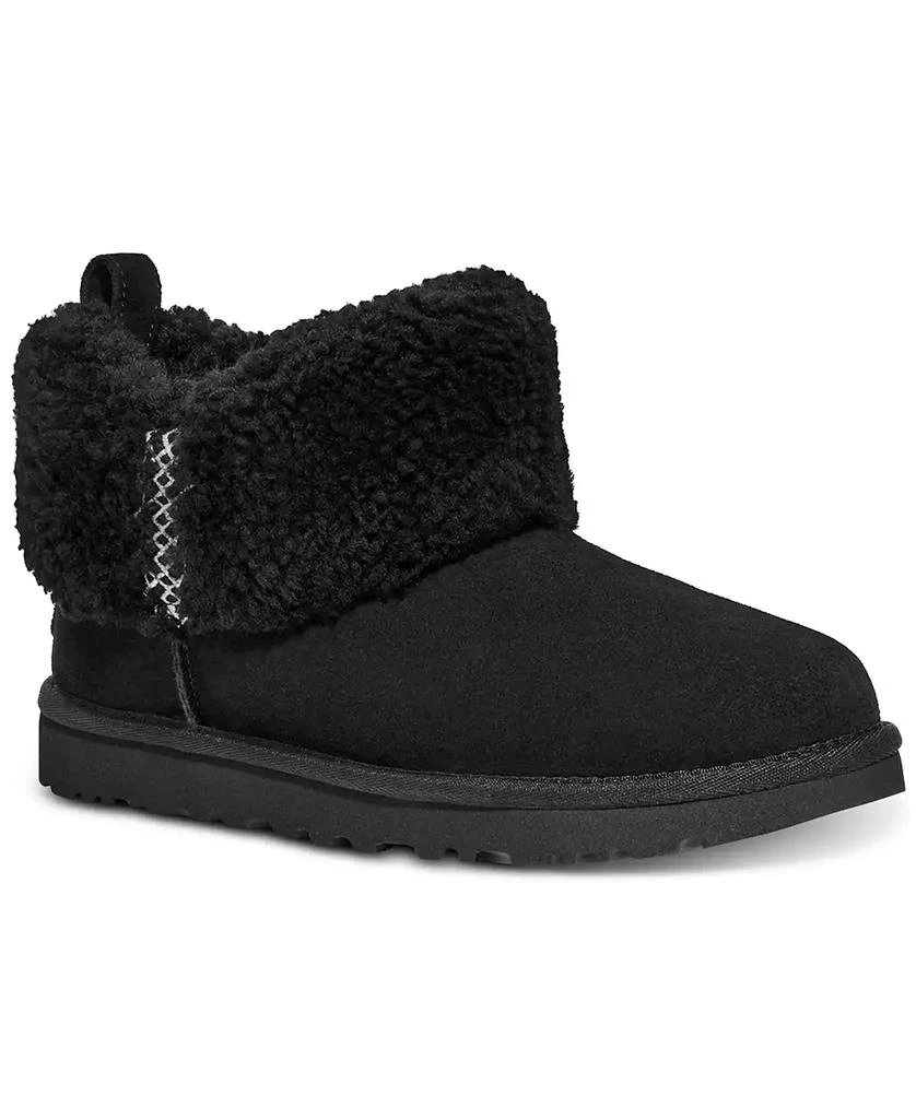UGG Classic Ultra Mini Braid Slip-On Booties 1