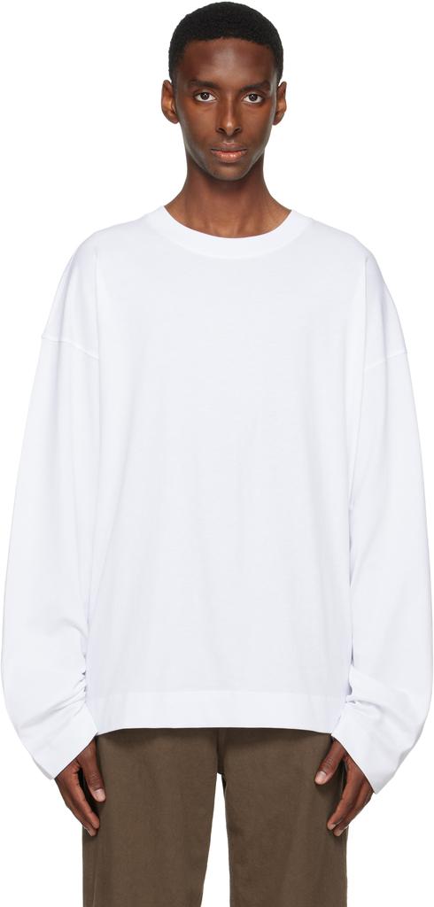 Gray Sheer Draped T-shirt – On Sale Now with Up to 32% Off