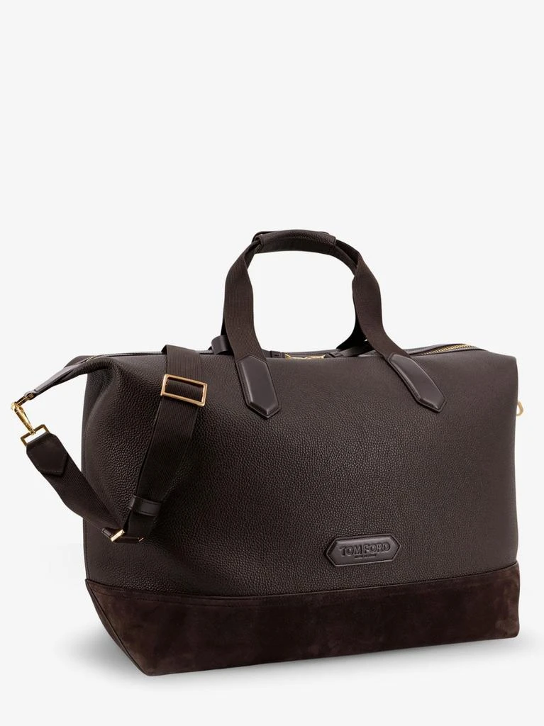 Tom Ford Leather travel bag with suede inserts 3