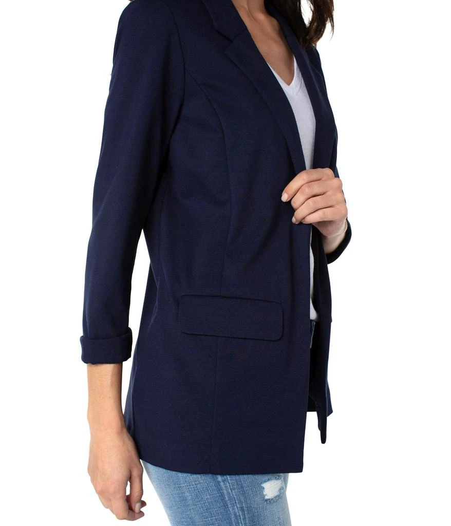 Liverpool Los Angeles Petite Boyfriend Blazer with Princess Darts Super Stretch Ponte 3