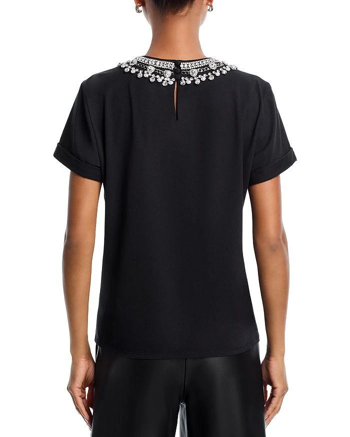 Cinq à Sept Necklace Shrunken Tee 3