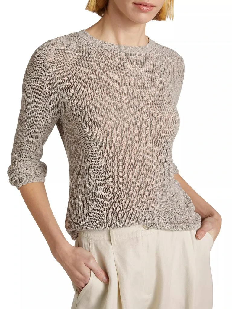 Marella Pioppo Crewneck Shimmer Sweater 6