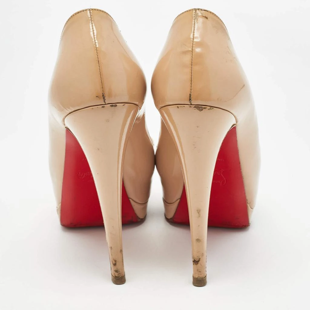 Christian Louboutin Christian Louboutin Beige Patent Leather Altadama Pumps Size 37 6