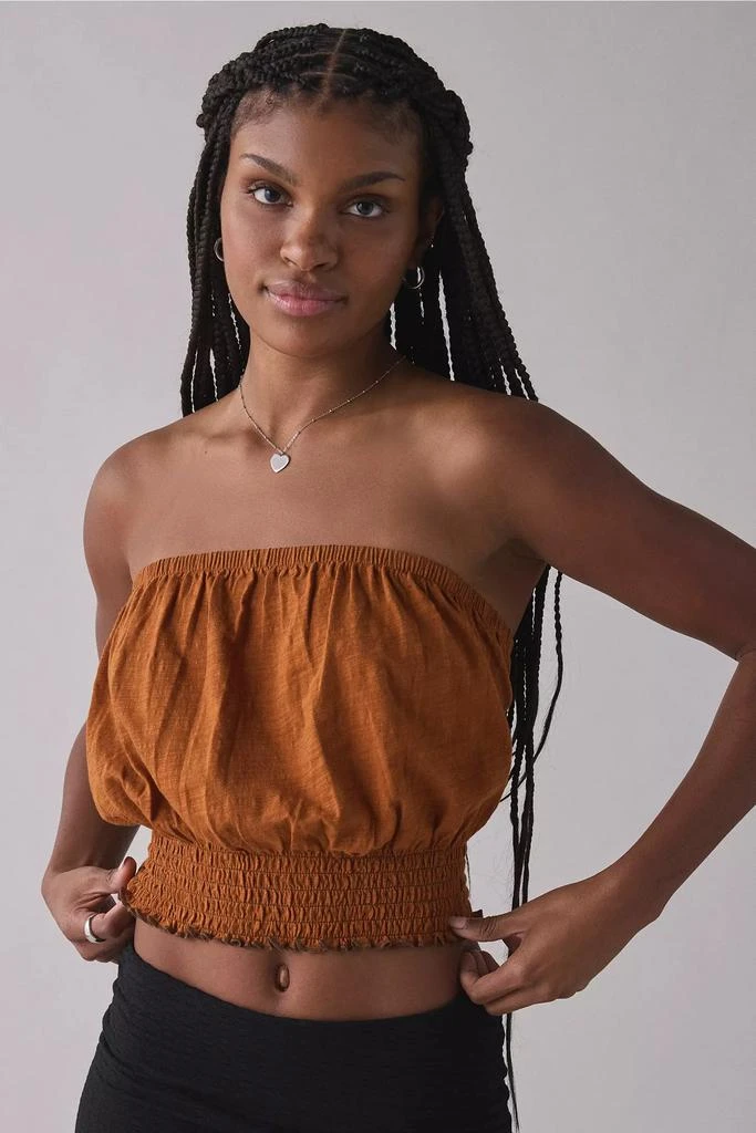 Urban Outfitters UO Maris Ruched Bubble Tube Top 1