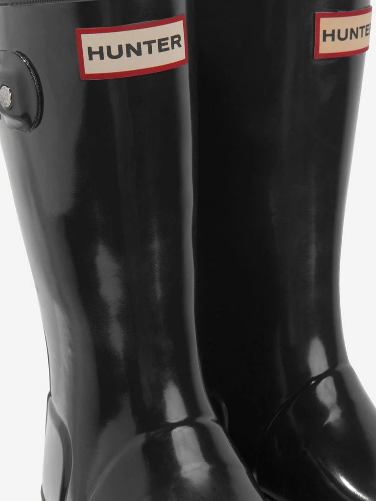 Hunter Hunter Kids Original Gloss Wellington Boots in Black 3