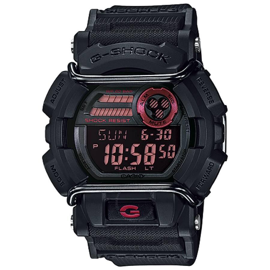 Casio G-Shock Alarm World Time Quartz Digital Black Dial Watch GD-400-1