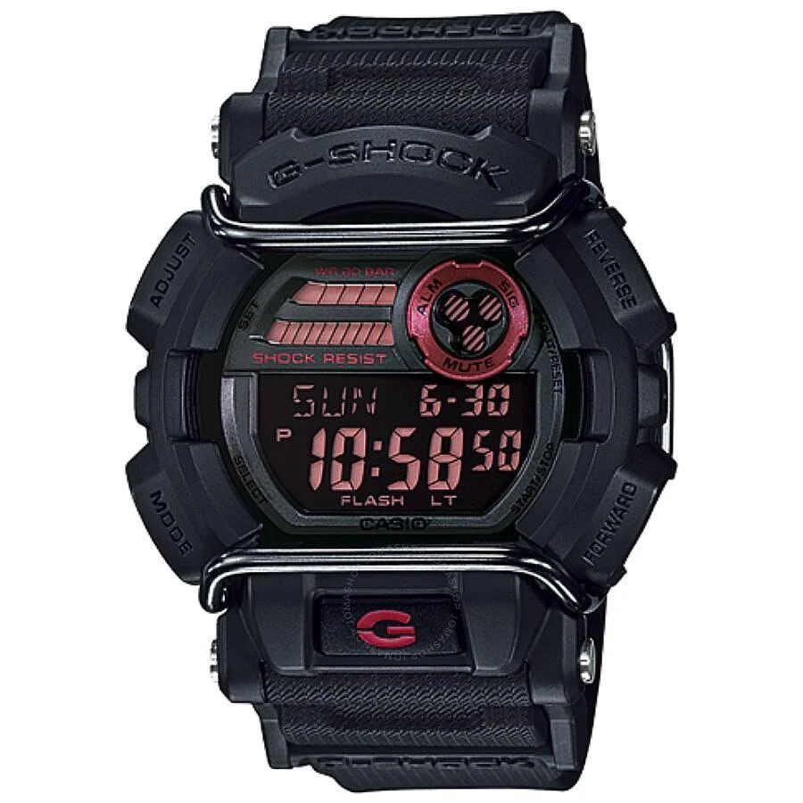 Casio Casio G-Shock Alarm World Time Quartz Digital Black Dial Watch GD-400-1 1