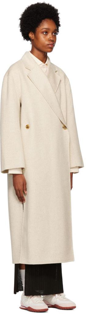 BY MALENE BIRGER Off-White Ayvian Double-Breasted Coat