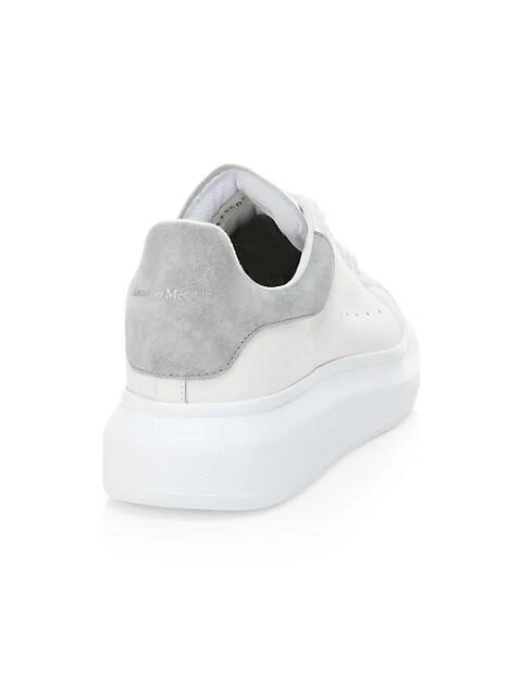 Alexander McQueen Oversized Leather Platform Sneakers 3