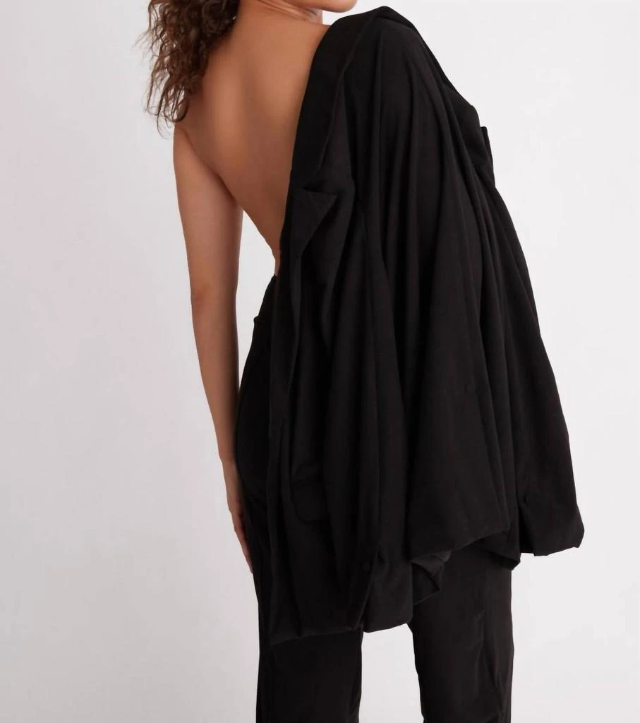 WOLVEN Wolven - Four-way Stretch Onyx Blazer 3