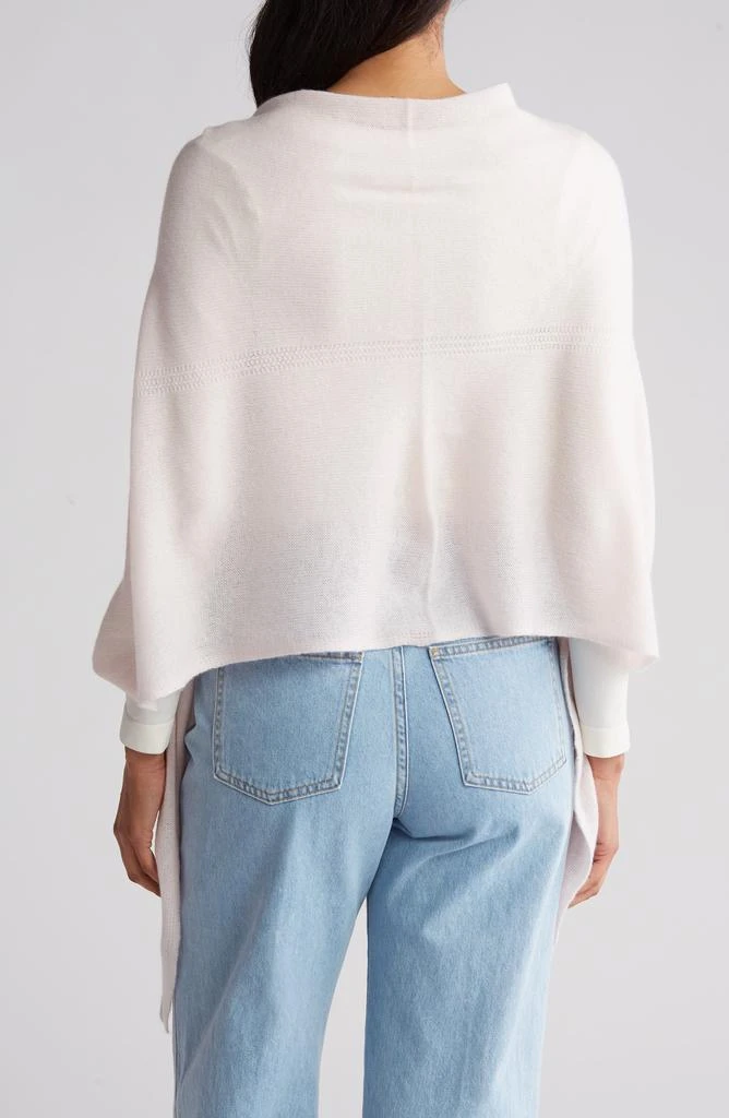 Portolano Cashmere Bow Poncho 2