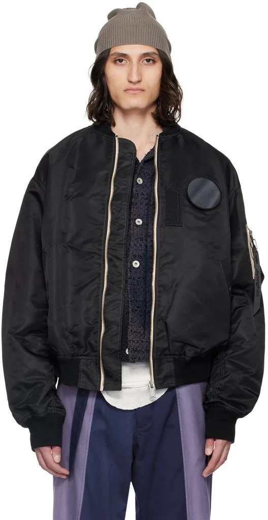 JiyongKim Black Alpha Industries Edition Bomber Jacket 1