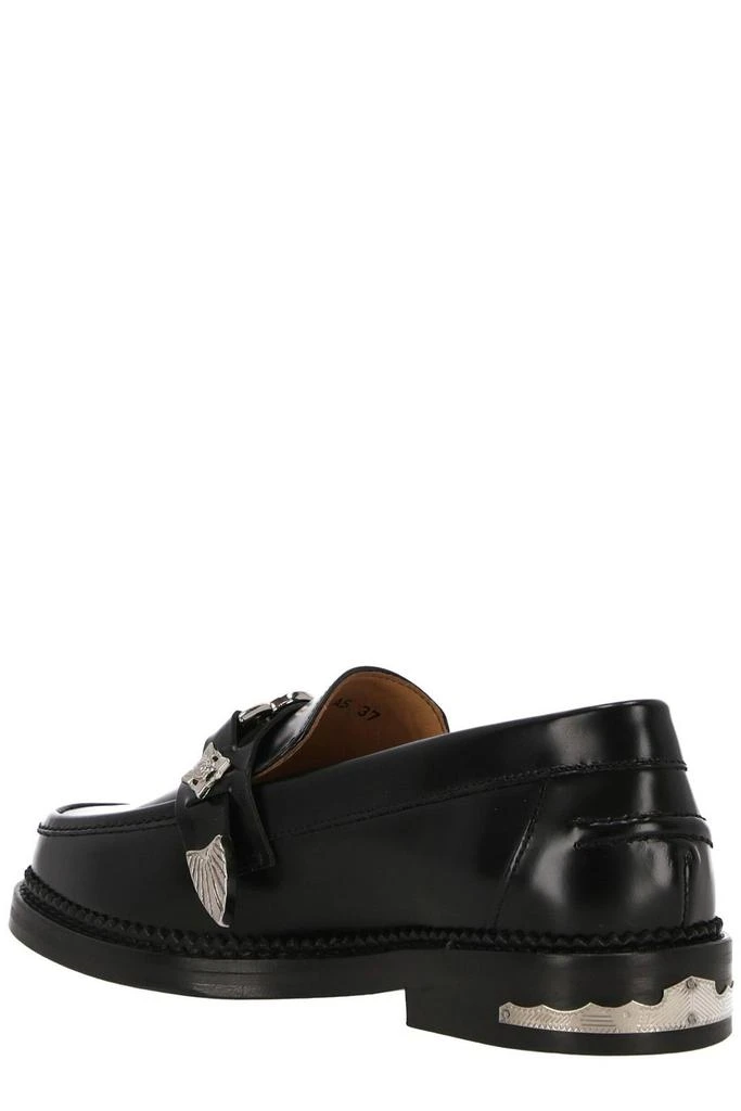 Toga Pulla Toga Pulla Stud Embellished Round Toe Loafers 3