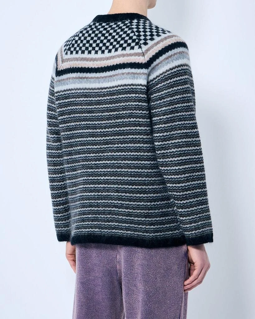 Nomarythm Textile Nomarythm Textile Patterned Striped Sweater 1