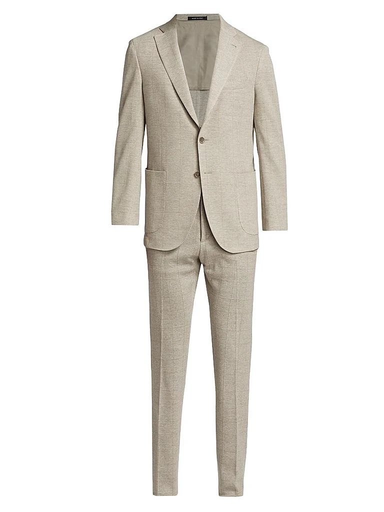 Saks Fifth Avenue COLLECTION Wool 
Cotton-Blend Suit 1