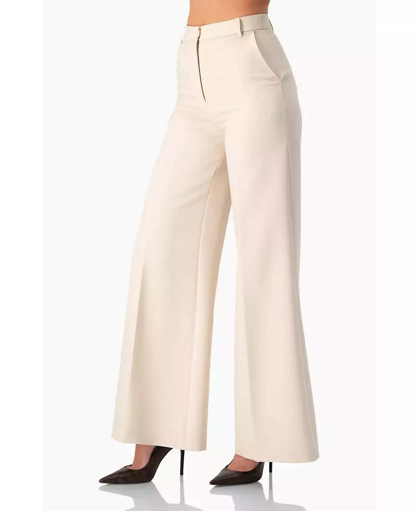 Ivonne Women
s Wide-Leg Straight Pants 4