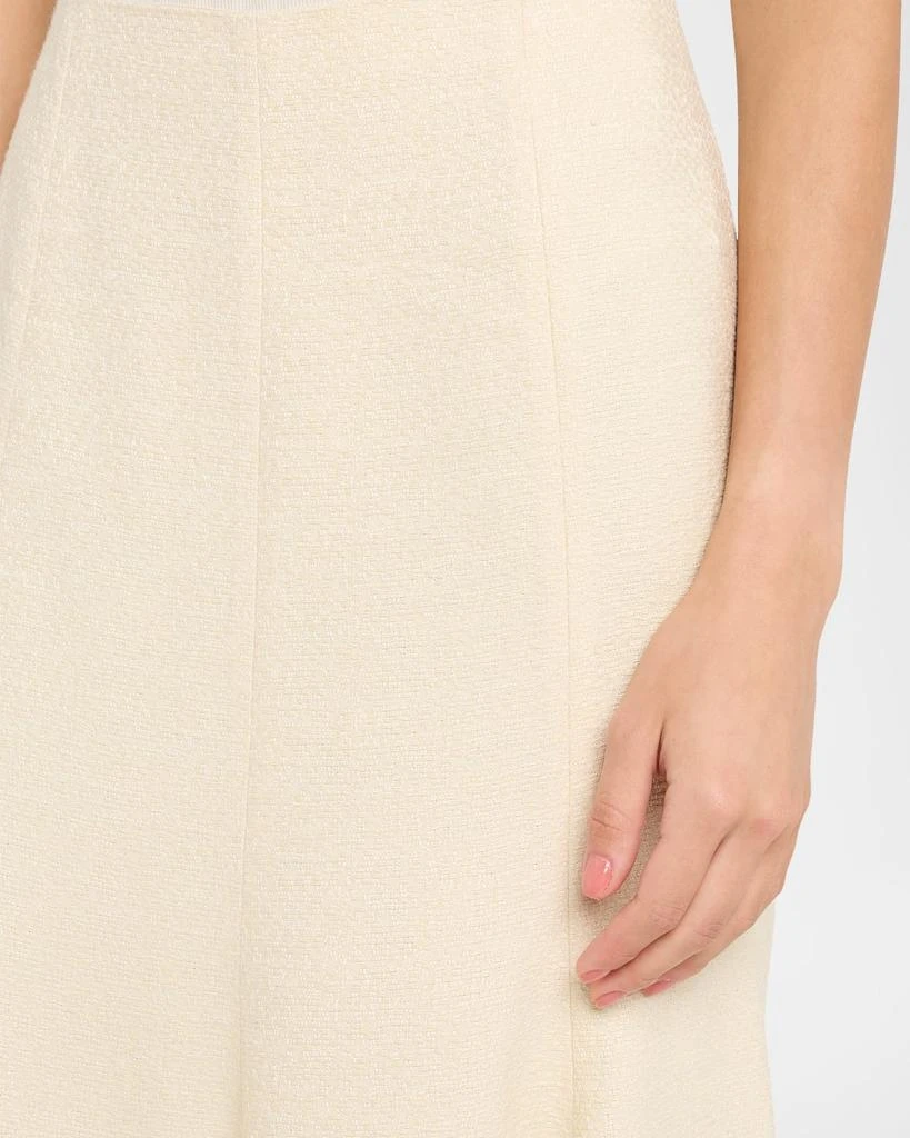 Gabriela Hearst Selma Paneled Flare Midi Skirt 5
