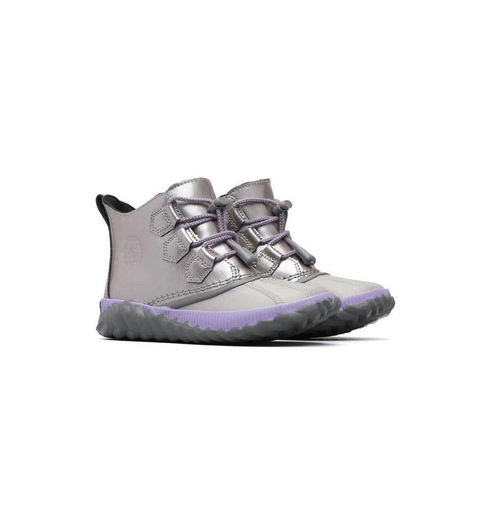 SOREL Women's Out N About Waterproof Boots In Chrome 1