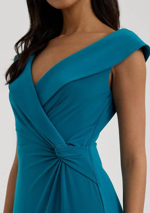 Ralph Lauren Ralph Lauren Women S Jersey Off The Shoulder Gown 3
