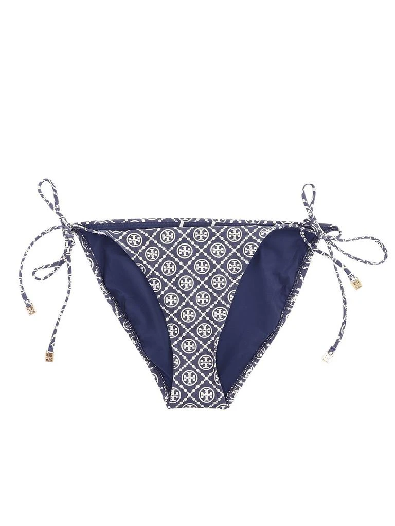 Tory Burch Tory Burch Monogram-Printed String Bikini Bottom 1