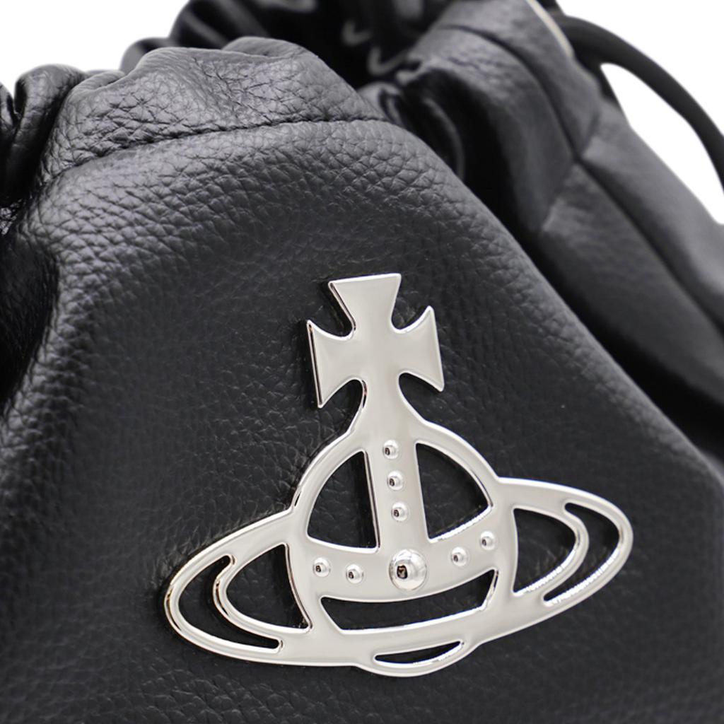 Vivienne Westwood Logo Plaque Shoulder Bag – On Sale Now