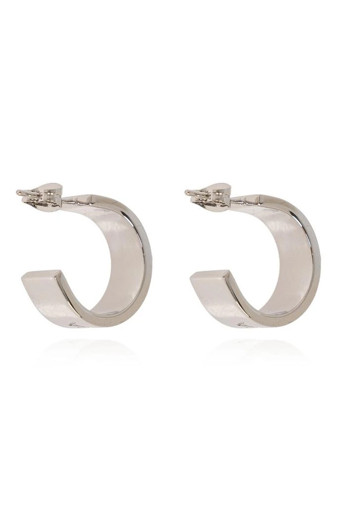Dolce & Gabbana Dolce & Gabbana Logo-Engraved Hoop Earrings 2