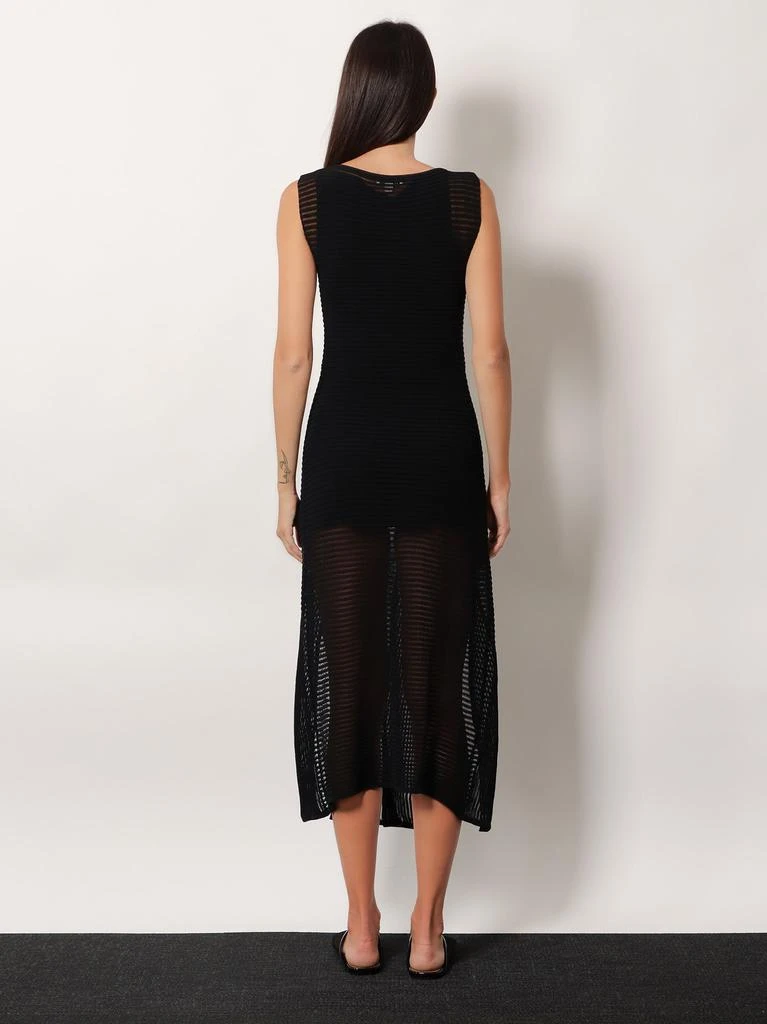 Alaia Ladder cotton blend dress 3