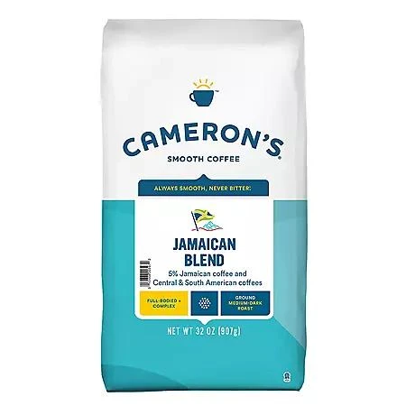 Cameron's Coffee Cameron's Specialty Ground Coffee, Jamaica Blend 32 oz. 1
