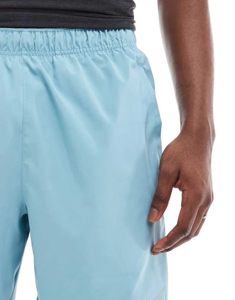 NIKE Nike Running Challenger Dri-FIT 7 inch shorts in blue 4