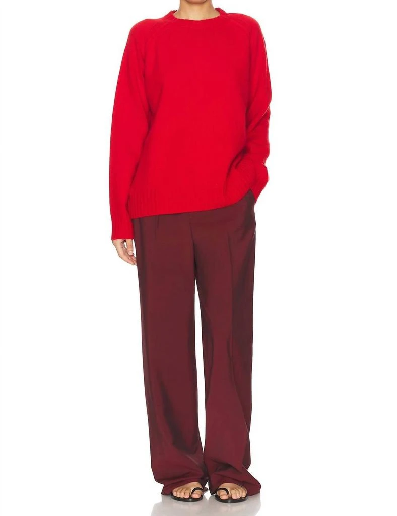 Rohe Rohe - Wide Leg Single Pleated Tailored Trousers 5