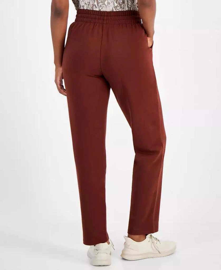 ID Ideology Women's High-Rise Straight-leg Fleece Sweatpants, Created for Macy's 2