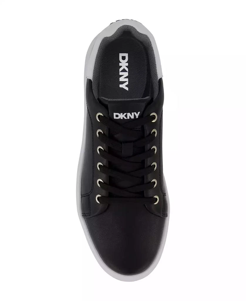 DKNY Men's Smooth Leather Sneakers 4