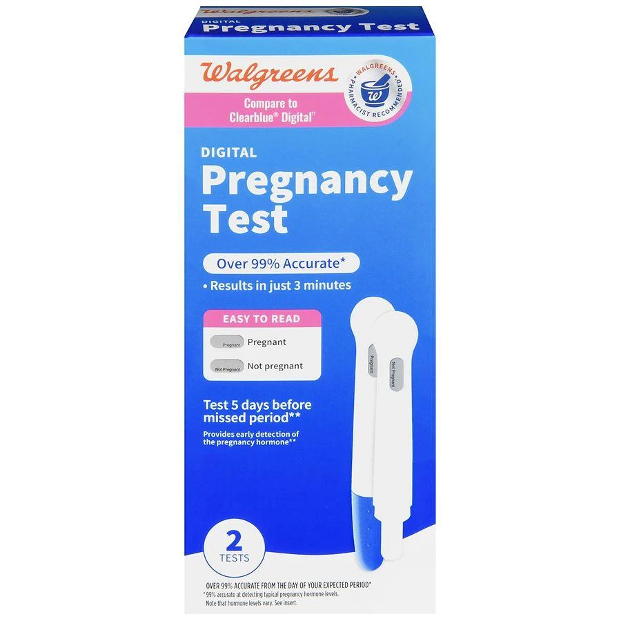 Walgreens Digital Pregnancy Test 1