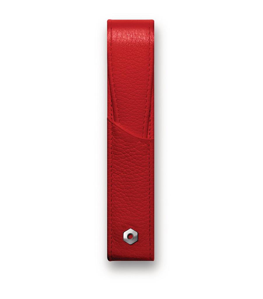 Caran d'Ache Cd Leman 1 Pen Case Red Scarlet Lacq